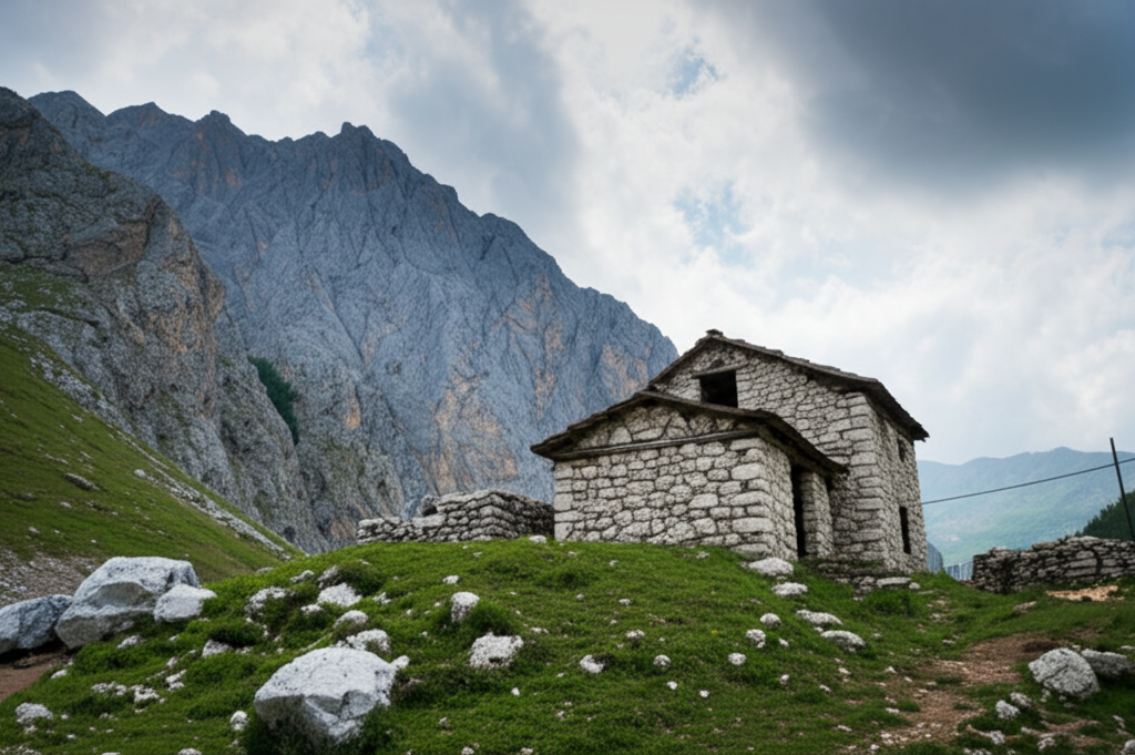 Mountain Retreat with Garden