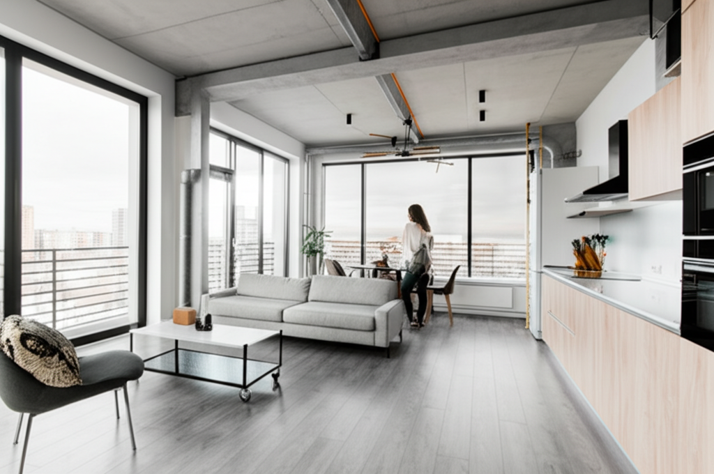 Modern Loft in Historic Building